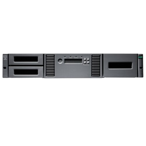 HPE Storage MSL2024 Tape Library 1x MSL LTO-9 Fibre Channel 15x LTO-9 45TB Data Cartridges