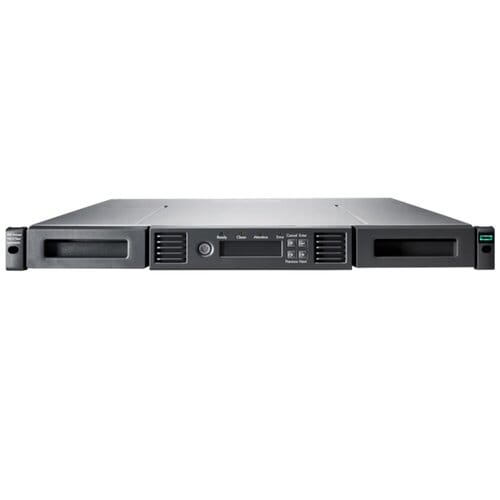 HPE Storage MSL 1/8 Tape Autoloader 1x MSL LTO-9 Fibre Channel 5x LTO-9 45TB Data Cartridges