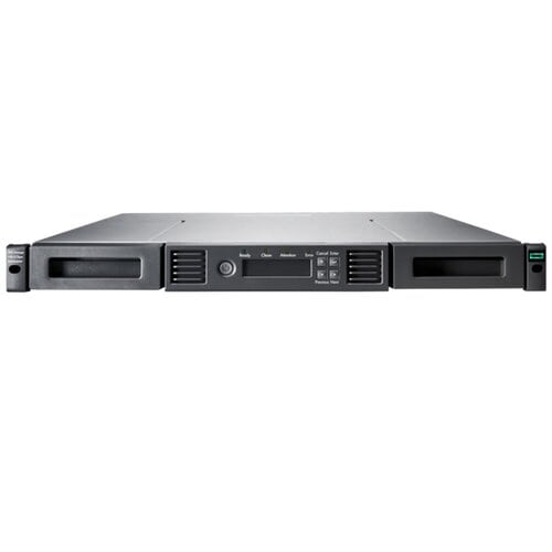 HPE Storage MSL 1/8 Tape Autoloader 1x MSL LTO-8 Fibre Channel 5x LTO-8 30TB Data Cartridges