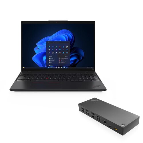 L16-2 AMD R5 Pro 340 16G 512G W11P 3YOS + THINKPAD HYBRID USB-C DOCK BUNDLE