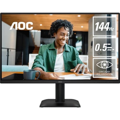 24E40L 23.8in IPS Circular Polarization light tech FHD 1ms 144Hz HDR10 Adaptive Sync DP HDMI VESA 100x100mm Flicker Free U