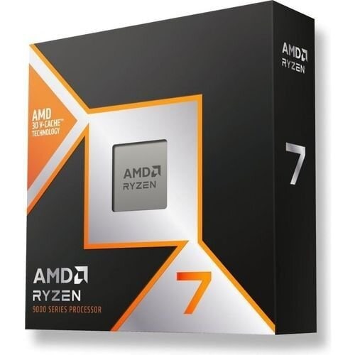 AMD Ryzen 7 9850X3D (Base: 4.7GHz, Boost: 5.6GHz / 104MB Cache / AM5 / 8 Core / 16 Threads / 120 Watt, No Heatsink Fan / G