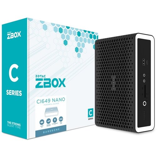 ZBOX CI649 nano - i5-1335U - 8GB RAM - 240GB SSD - Fanless - DisplayPort, HDMI - Windows 11 IoT Enterprise LTSC - 2Y Warranty