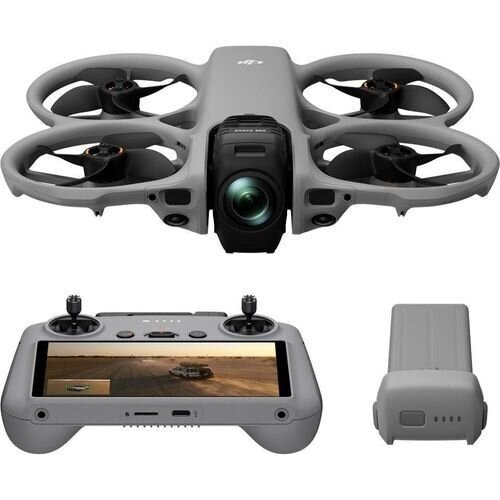 DJI Avata Aerial Drone - 2.40 GHz, 2.48 GHz, 5.17 GHz, 5.25 GHz, 5.73 GHz, 5.85 GHz - Battery Powered - Wi-Fi/Bluetooth