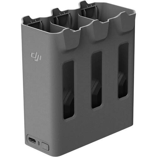DJI Multi-Bay Battery Charger - 1 - For Drone, Mobile Device - 5 V, 20 V Input - 17.2 V DC Output - Input connectors: USB - 3