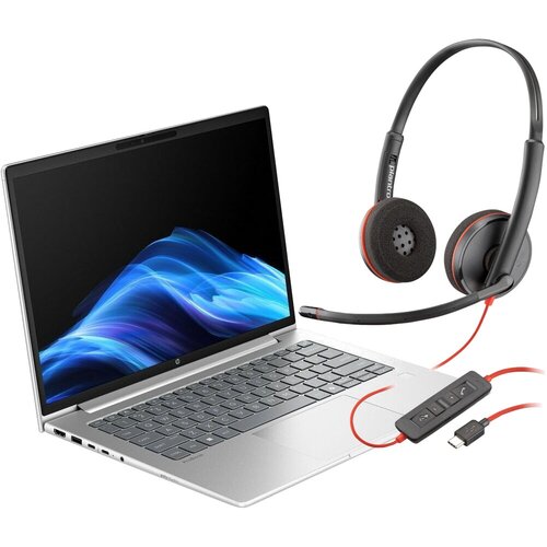 PB 4 G1IR I5-1334U 14in 16GB 512GB W11P  Poly BW 3220 Stereo USB-C HS +USB-C/A