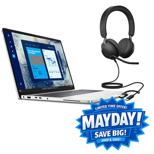 Dell Pro 16 PC16250 - 16in FHD+ 1920x1200 - Ultra 7 255U - 16GB 1x16GB - 512GB SSD - Backlit Keyboard - FHD IR Camera - 3-