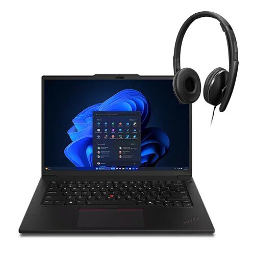 P14S-6 U7-255H 32GB 512GB 3YP + Lenovo Wired ANC Headset Gen2 (Teams) BUNDLE