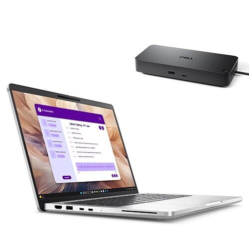 Dell Pro 14 Plus PB14250 - 14in FHD+ 1920x1200 - Ultra 7 266V vPro CoPilot+ - 16GB DDR5 Onboard - 512GB SSD - 5MP + IR Cam
