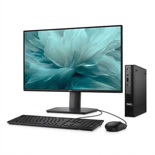 Dell Pro QCM1250 - i5-14500T - 8GB RAM (1x8GB) - 512GB SSD - WI-FI - KB Mouse Included - Windows 11 Pro - 3Y ONSITE + 99 2
