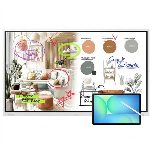 75in Flip Pro WMF-X Interactive Display FREE Galaxy Tab S10 FE Wi-Fi SM-X520NZAAXSA