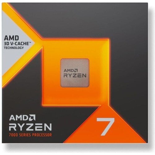 AMD Ryzen 7 7700X3D - 8 Cores / 16 Threads - Up to 4.5GHz - 96MB L3 Cache - Socket AM5 - 120W TDP WOF
