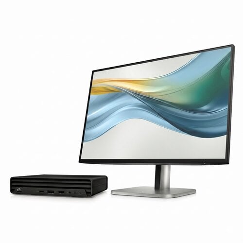 HP 260 G9 Pro Mini i5-1334U 16GB 2x8GB DDR4-3200 512GB SSD WL+BT Win11P 1/1/1 Warranty + S5 Pro 23.8IN FHD 524pu USB-C Mon