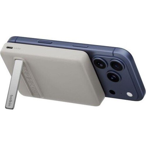 BoostCharge Slim Magnetic Power Bank 10K with Stand Sand