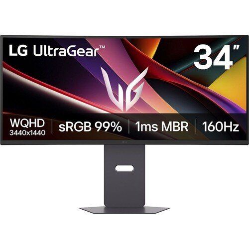LG 34G600A-B Curved Gaming Monitor