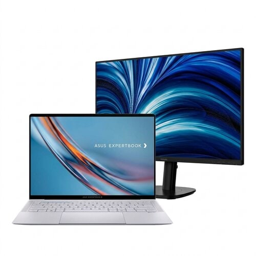EXPERTBOOK ULTRA B9 FLIP B9406CAA 14IN OLED TOUCH ULTRA X7 358H 32G RAM 512G SSD W11 PRO 3Y + PHILIPS 27IN FHD LED MONITOR