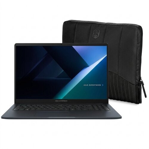 EXPERTBOOK B1503CVA 15IN FHD CORE 7 150U 16GB RAM 512GB SSD W11 PRO 1Y + STM DUX CARRYING CASE (SLEEVE) - BLACK