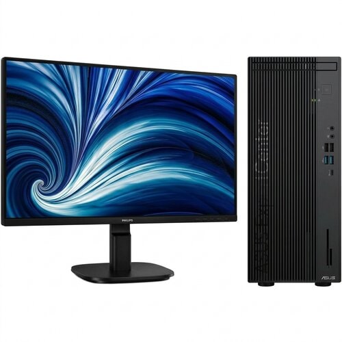 EXPERTCENTER D7 MINI TOWER I7-14700 16GB RAM 512GB SSD RTX 3050 W11 PRO 3Y + PHILIPS 23.8IN FHD LED MONITOR