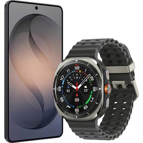 BUNDLE S26 ULTRA ENT 12GB/256GB BLK+GLXY WATCH Ultra 2025 Titanium Silver