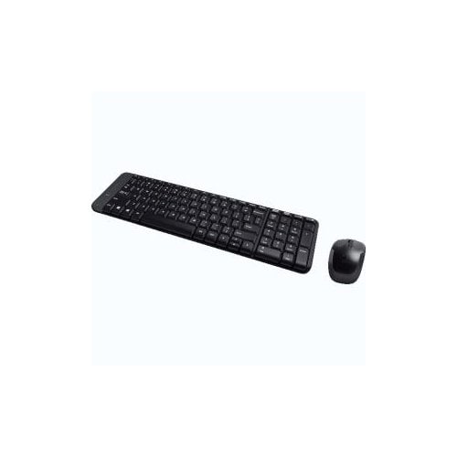 MK220 WIRELESS COMBO  Sleek, minimalist design, advanced 2.4GHz wireless, compact keyboard and mouse combo.