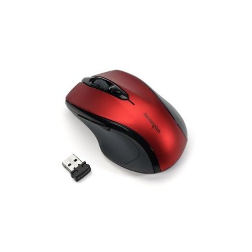 PRO FIT WIRELESS MID-SIZE USB MOUSE - RED