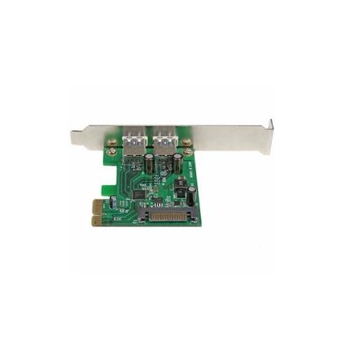 StarTech.com USB Adapter - PCI Express - Plug-in Card - 2 Total USB Port(s) - 2 USB 3.0 Port(s) - PC, Linux