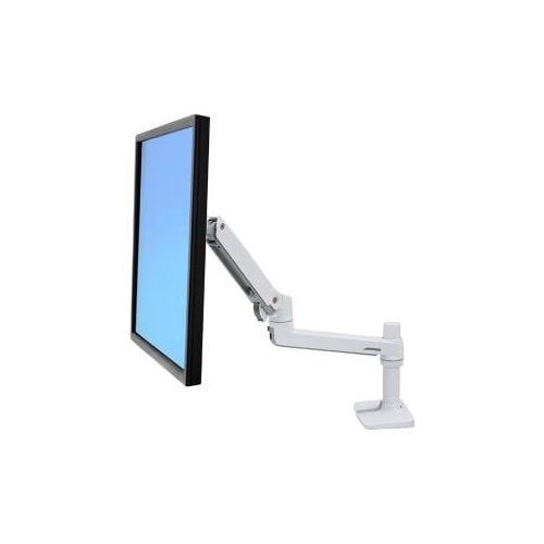 LX Desk Single Monitor Arm (White)