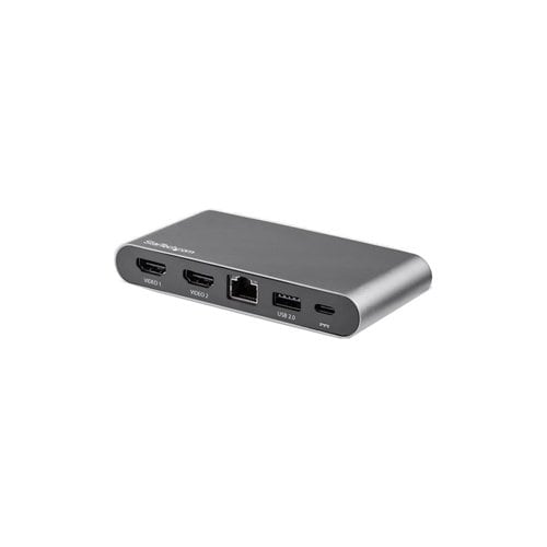 StarTech.com USB 3.0 Type C Docking Station for Notebook, Monitor - 100 W - 4 x USB Ports - 1 x USB 2.0 - 2 x USB 3.0 - US