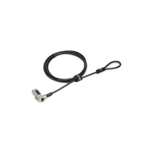 Kensington Slim N17 Combination Laptop Lock for Wedge-Shaped Slots