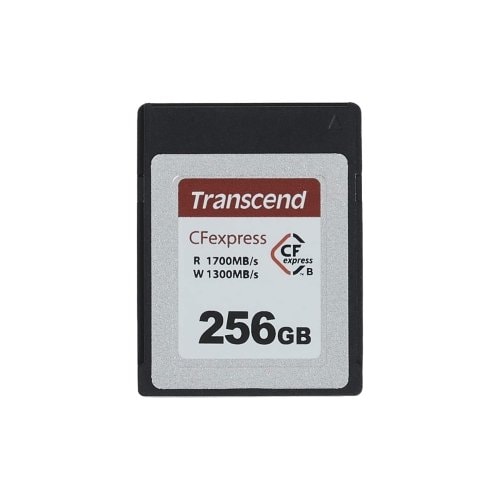 Transcend 820 256 GB CFexpress Card Type B - 1.66 GB/s Read - 1.27 GB/s Write