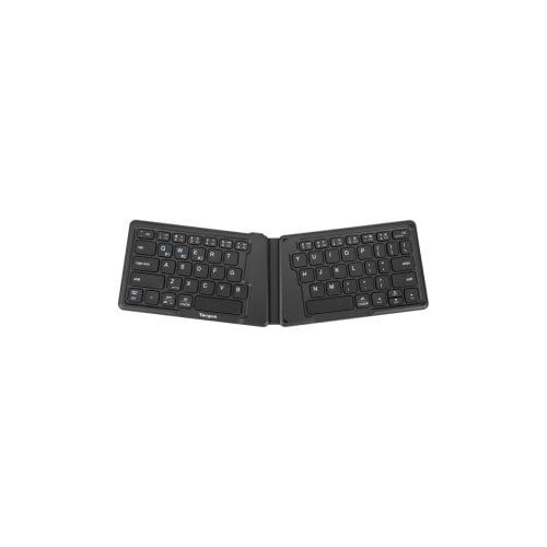Targus Wireless Folding Keyboard - Antimicrobial - Bluetooth - US