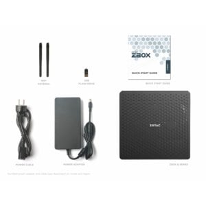 ZBOX QTG7A4500 - 250GB SSD - 8GB RAM - Windows 10 Pro