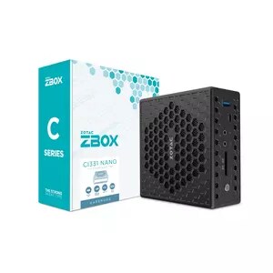 ZBOX CI331 nano (Barebone) - Celeron N5100 - Dual Gigabit Ethernet, Wi-Fi 5 and Bluetooth 5 - VESA Mount Ready - 2 x USB 3