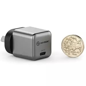 ALOGIC 1X20 Rapid Power 20W GaN Charger # 1xUSB-C AU Version