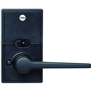 Yale LibiDigital Lever Keyed Matte Black