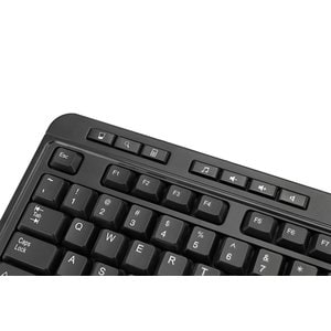 Adesso Wireless Desktop WKB-1320CB Keyboard & Mouse - English (US) - 1 Each - USB Membrane Wireless RF 2.40 GHz Keyboard -