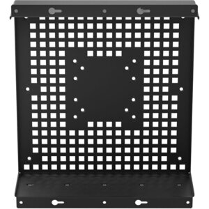 Rack Solutions Mounting Bracket for PC, Monitor - Black - TAA Compliant - 75 x 75, 100 x 100 - VESA Mount Compatible - Col
