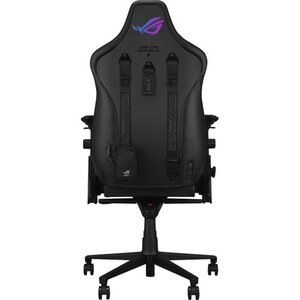 ASUS ROG Courser SL302 Gaming Chair - 4D Armrests - 90-155° Recline - 136kg Max Load - Magnetic Headrest, Lumbar Support -