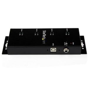 StarTech.com Serial Hub - Wall Mountable - 1 - TAA Compliant - USB - PC, Mac, Linux - 4 x Number of Serial Ports External 