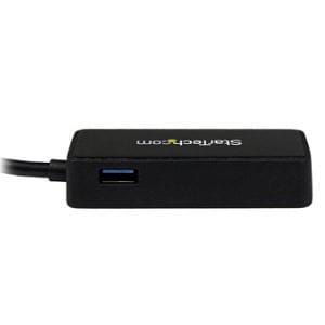 USB 3.0 Ethernet Adapter - USB 3.0 Network Adapter NIC with USB Port - USB to RJ45 - USB Passthrough (USB31000SPTB)