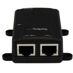 StarTech.com PoE Injector - Supply power and data connectivity to an individual Gigabit PoE device over standard Ethernet 