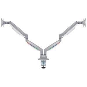 SmartFit One-Touch Height Adjustable Dual Monitor Arm