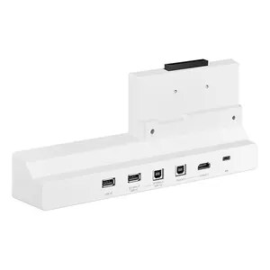 Samsung Docking Station for Display Screen - Grey White - 3 x USB Ports - 1 x USB Type-C Ports - USB Type-C - 1 x HDMI Por