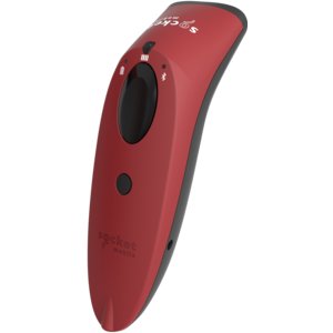 SocketScan S720 Linear Barcode QR Code Reader Red Black Dock