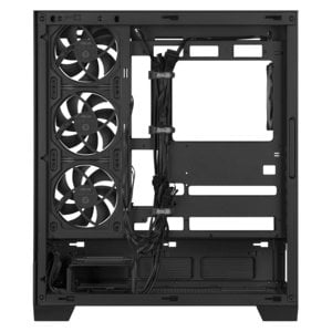 ASUS A31 PLUS Case - Mid Tower - ARGB - ATX, Micro-ATX, Mini-ITX, BTF - Black