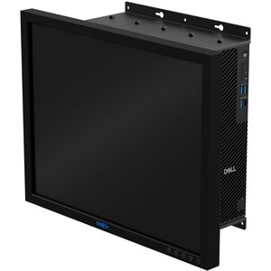 Rack Solutions Mounting Bracket for PC, Monitor - Black - TAA Compliant - 75 x 75, 100 x 100 - VESA Mount Compatible - Col