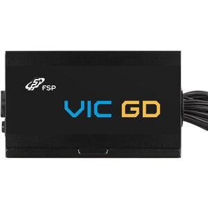 FSP 850W VIC GD ATX 3.1 GOLD NON MODULAR BLACK PSU, SUPPORTS PCIE 12V-2X6, EMBOSSED CABLES, 105? BULK CAPACITOR, LLC RESON