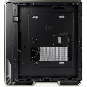 CHOPINMAX Mini-ITX Tower Silver color 200W 80 PLUS Gold PSU.1 x USB 3.2 Gen 2x2 Type-C 2 x USB 3.2 Gen 1 HD Audio.