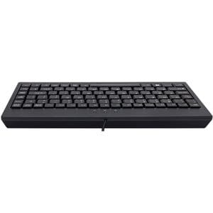 Adesso EasyTouch AKB-110B Keyboard - Cable Connectivity - USB Interface - English, French - Black - Membrane Keyswitch - 8