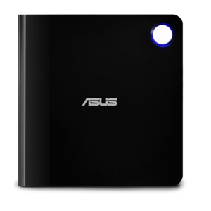 ASUS SBW-06D5H-U - Ultra-slim Portable USB 3.2 Gen 1x1 Blu-ray burner with M-DISC support for lifetime data backup compati